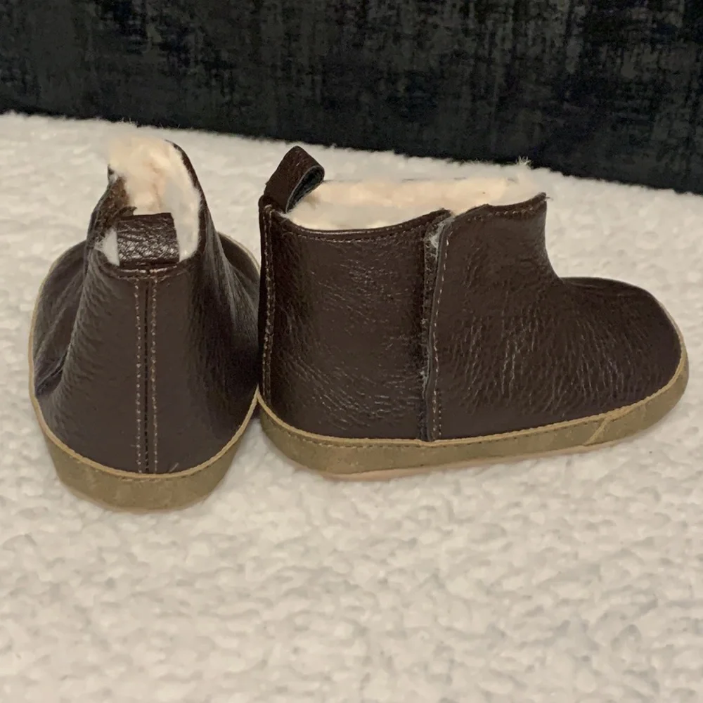 Ro + Me by Robeez Infant Boots with Fur Lining, EUC, Size 0-6 Months